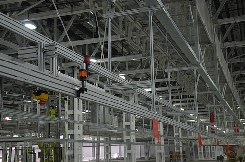 汽車(chē)生產(chǎn)線(xiàn)吊頂框架