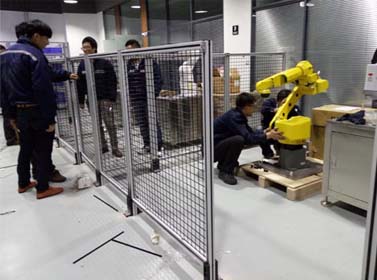 鋁型材防護圍欄 鋁型材防護圍欄