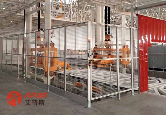 鋁型材防護(hù)圍欄 鋁型材防護(hù)圍欄