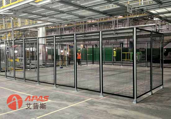 鋁合金導軌防護圍欄 鋁合金導軌防護圍欄