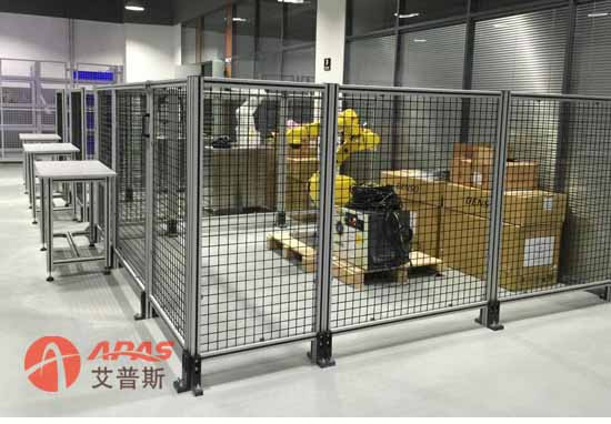 鋁合金安全防護(hù)圍欄 鋁合金安全防護(hù)圍欄