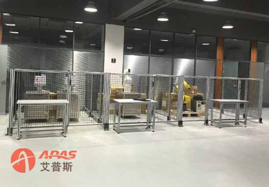 機(jī)器人安全防護(hù)圍欄 機(jī)器人安全防護(hù)圍欄