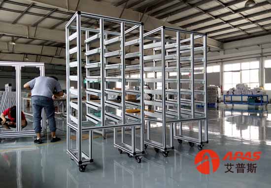 鋁型材倉(cāng)儲(chǔ)貨架 鋁型材倉(cāng)儲(chǔ)貨架