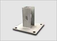 鋁型材地腳安裝板 鋁型材地腳安裝板