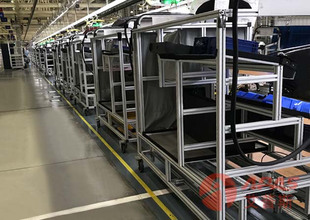 C26型鋁型材物料車案例2