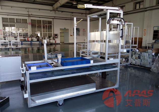 C27型鋁型材物料車案例2