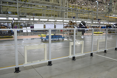 汽車(chē)生產(chǎn)線(xiàn)圍欄